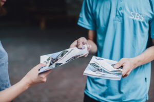 Distribution flyers