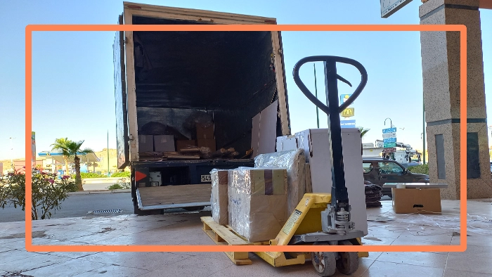 Transporteur ou déménageur